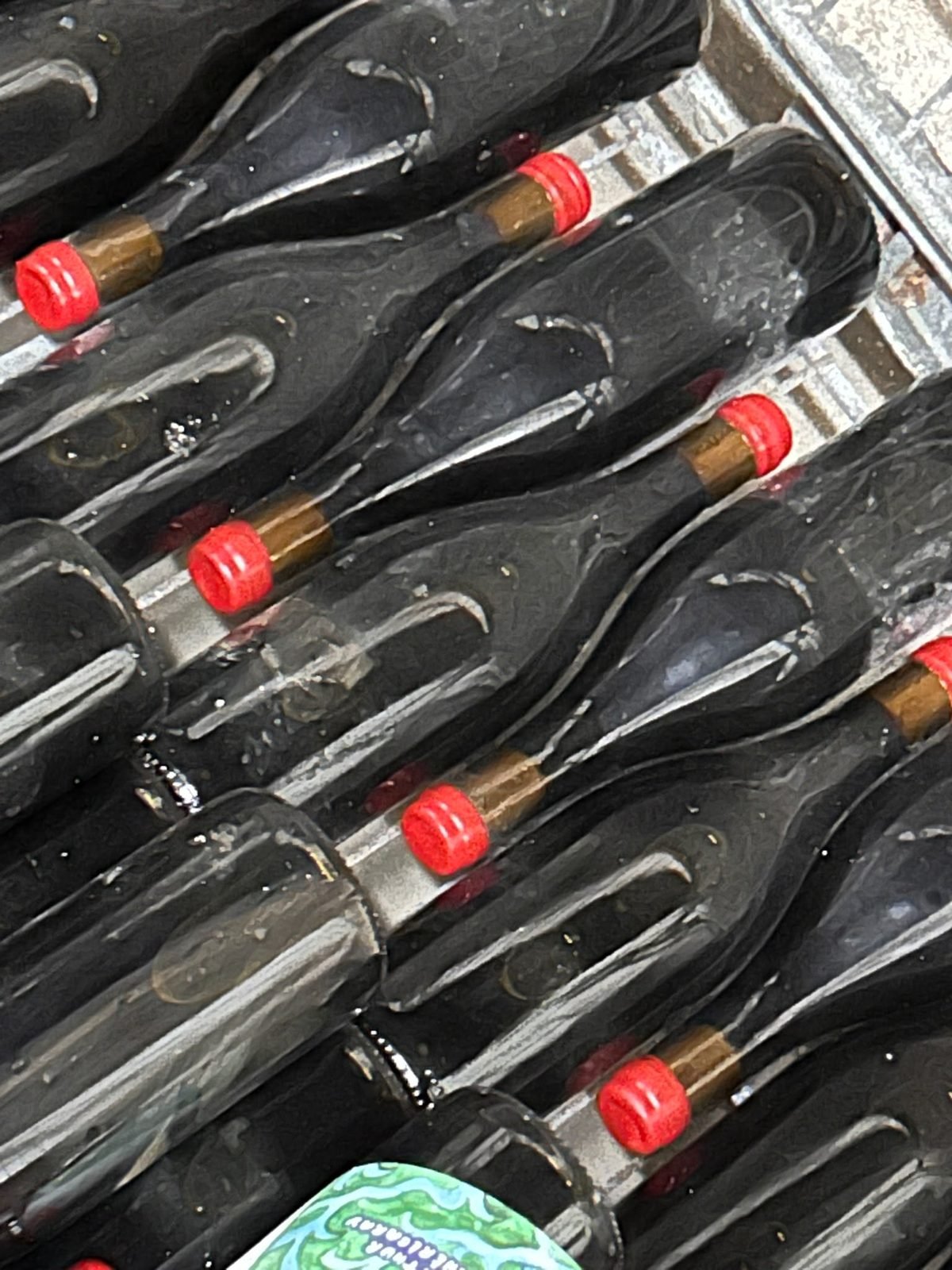 Bouteilles en cave
